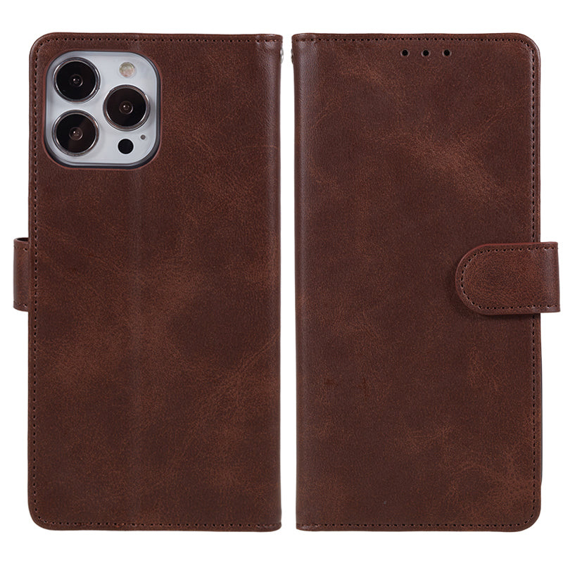 For iPhone 13 Pro Max Calf Texture PU Leather Phone Case Wallet Stand Protective Cover For iPhone 13 Pro Max Calf Texture PU Leather Phone Case Wallet Stand Protective Cover